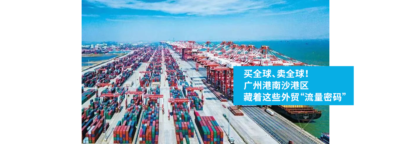 买全球、卖全球！广州港南沙港区藏着这些外贸“流量密码”