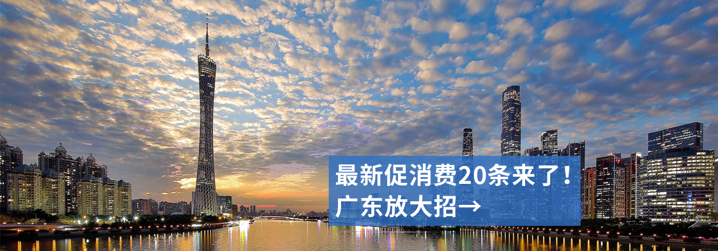 最新促消费20条来了！广东放大招→